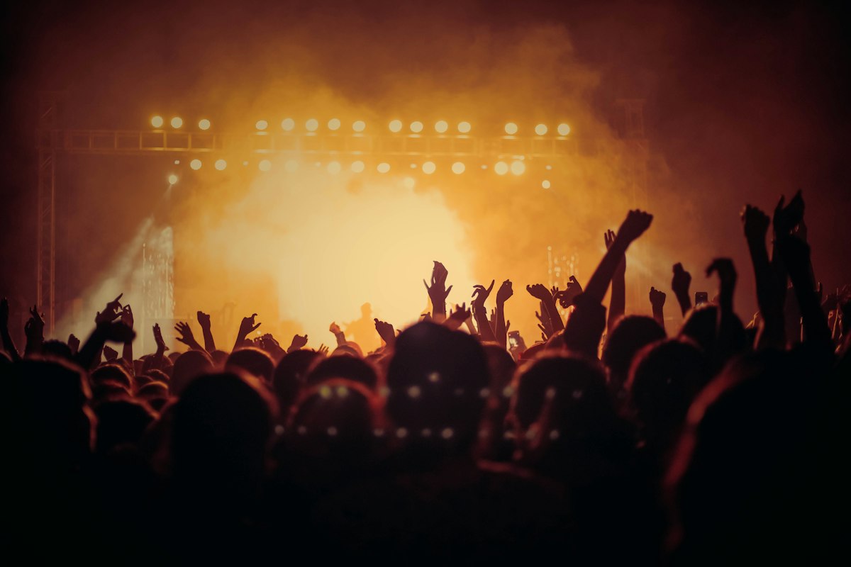 Stage lights concert